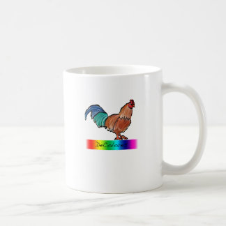 DeColores Rooster Coffee Mug