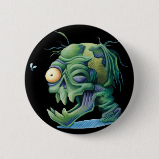 Decomposing Skull Button