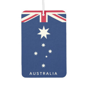 Deconstructed Australian Flag Air Freshener