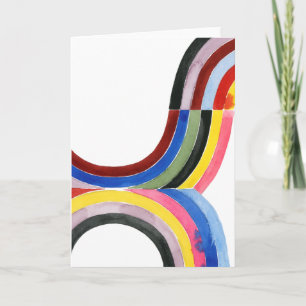 Deconstructed Rainbow - Vertical Card