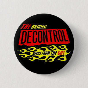 Decontrol Lapel Button