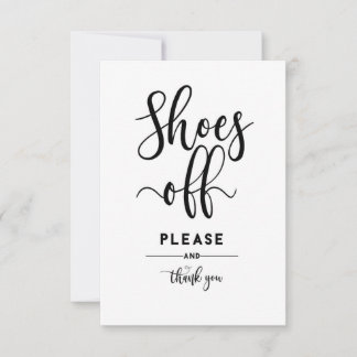 Décor Chaussures De Décor S'Il Vous Plaît Et Merci