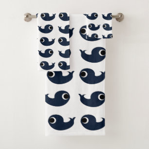 Décor Côtier Bleu Baleine Océan