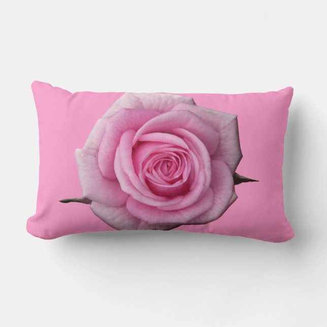 Décor de Coussin de Coussin rose rose personnalisé (Recto)