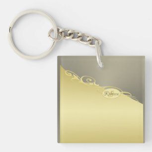 Décor de luxe sur or & argent, Monogramme