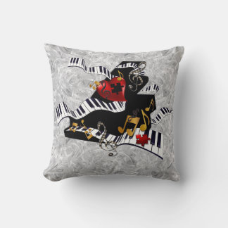 Décor de musique Coussin Piano Design par Juleez