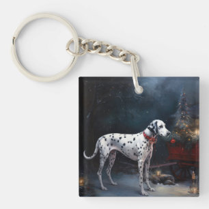Décor de Noël Dalmatien Snowy