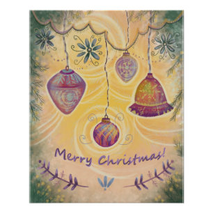 Décor de Noël et Poster d'arbre