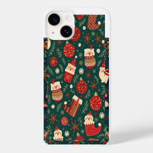 Décor de Noël iPhone 14 coque