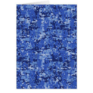 Décor de texture Camouflage bleu marine Pixels num