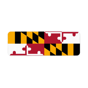 Décor Design du drapeau de l'État du Maryland