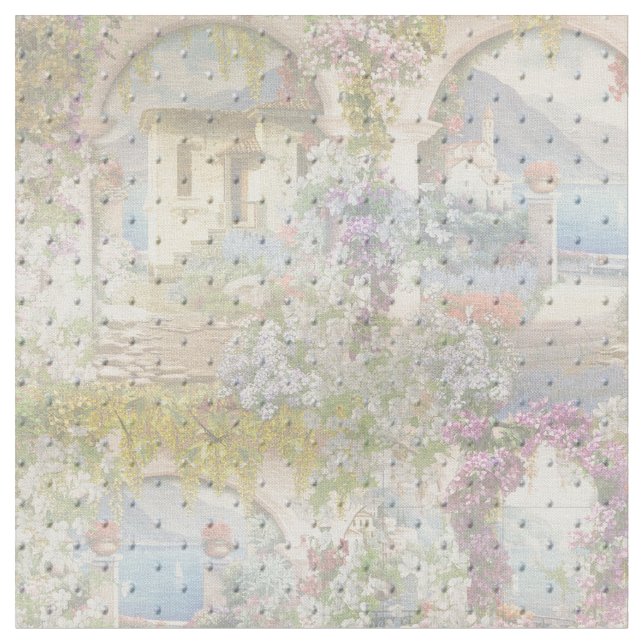 Decor design for an Italian villa Fabric (Close Up)