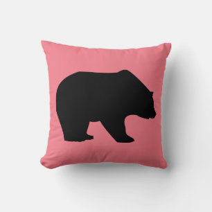 DÉCOR LODGE cabine COUSSINS OURS GRIZZLY