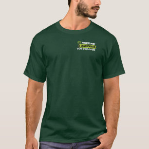 Décor moderne T-shirt aux couleurs foncées