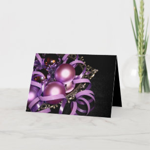 DECOR PURPLE DE LA CARTE DE LA RELIGION CHRÉTIENNE