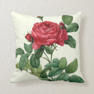 Décor rose de ressort de coussin de fleur