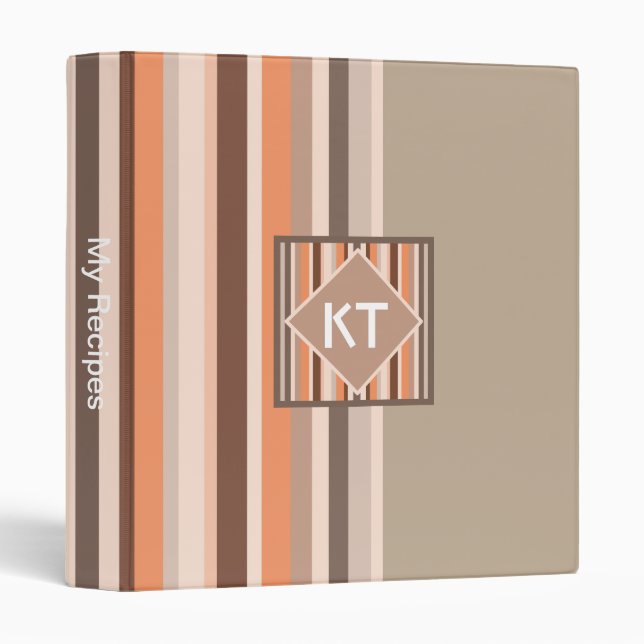 Decor Stripes Binder (Front/Spine)