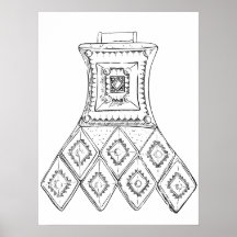Décor tribal à affiche d'art