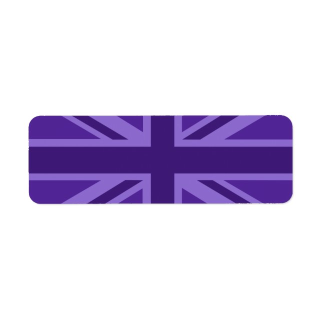 Décor Union Jack Accent Violet (Devant)