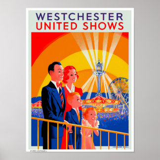 DECOR: VINTAGE CIRCUS/FAIR POSTER