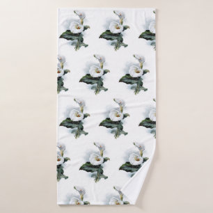 Décor vintage Floral Calla Lily Élégant Salle De B