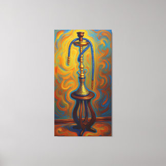 decoración lienzo HOOKAH arte oriental Canvas Print