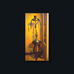decoración lienzo HOOKAH arte oriental Canvas Print<br><div class="desc">Arte Oriental Encuentra la Pasión del Color - Lienzo que Transforma Espacios" DESCRIPCIÓN PRINCIPAL: ¿Buscas darle a tu espacio ese toque exótico y sofisticado que lo haga único? Sumérgete en la magia del Oriente con este espectacular lienzo de narguile hookah. Una explosión de colores vibrantes - dorados cálidos, azules profundos...</div>