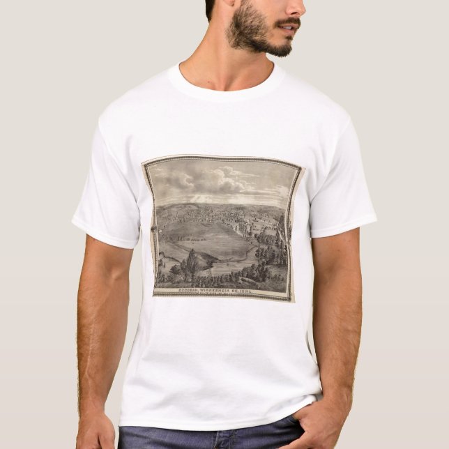 Decorah, Winnesheik Co, Iowa T-Shirt (Front)