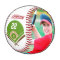 Decorate the Baseball with Photo Name and Number