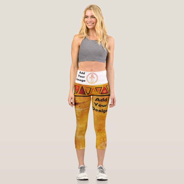 Decorate your own High Waisted Capris (Front)