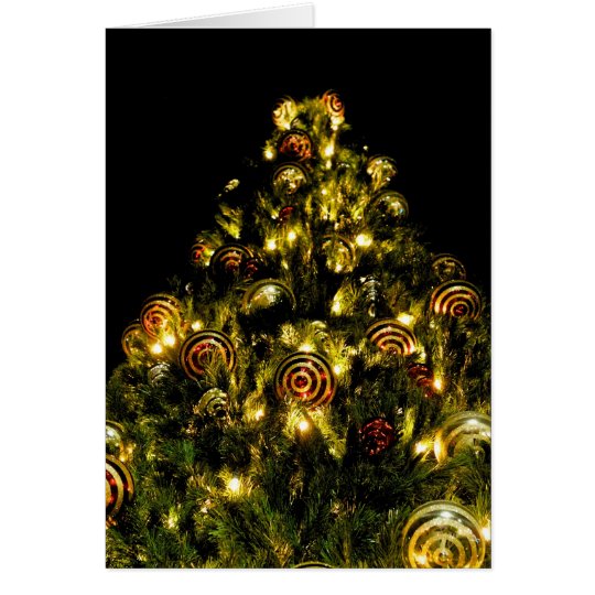 Decorated Christmas Tree Card