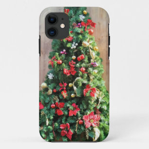 Decorated Christmas Tree iPhone 11 Case