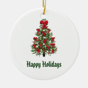 Decorated Christmas Tree Ornament