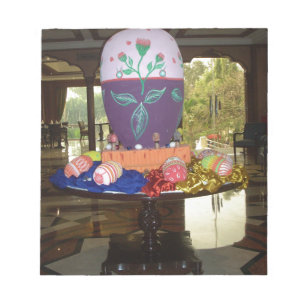 Decorated Easter Egg Art Print Notepad
