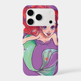 Decorated Hair Princess Ariel Watercolor