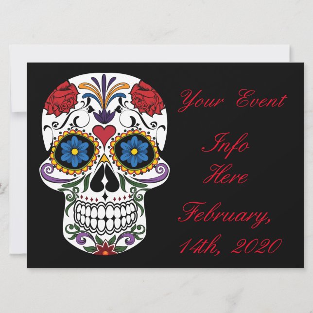 Decorated Human Skulls Art Thunder_Cove (Front)