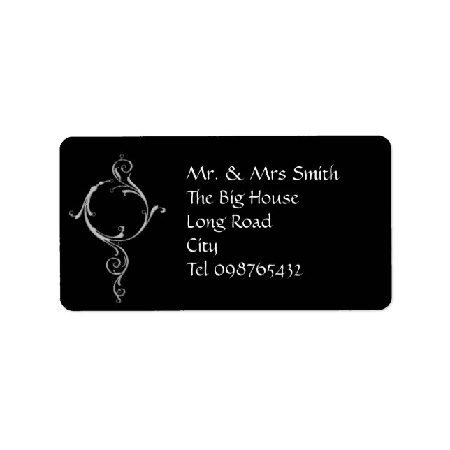 Decorated Label (Front)