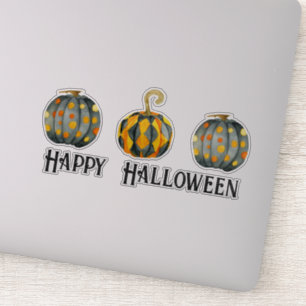 Decorated Pumpkins Halloween Custom Vinyl