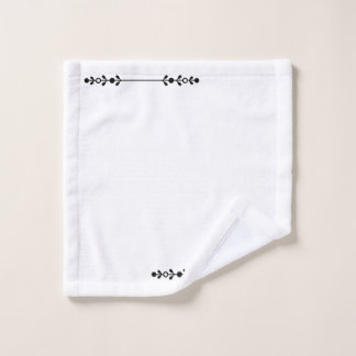 decorated Towel "Luxe & Minimalist"