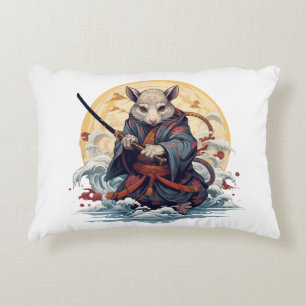 Décoratifs Coussins à jeter Samurai Rat