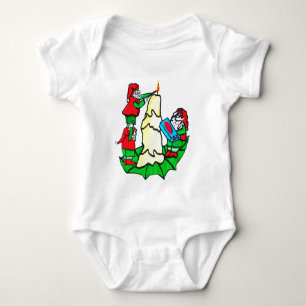 DECORATING CHRISTMAS ELVES infant tee