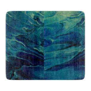 Decorating Natural Green Marble Decor Stone Cutting Board