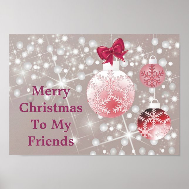 Decoration Christmas Poster (Devant)