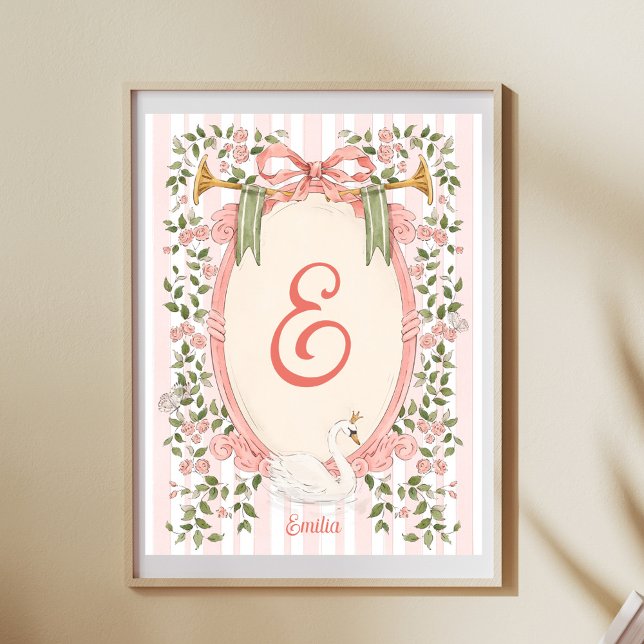 Décoration de chambre de bébé - Princesse au cygne (Créateur téléchargé)