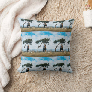 décoration de la maison, coussin décoratif, imprim