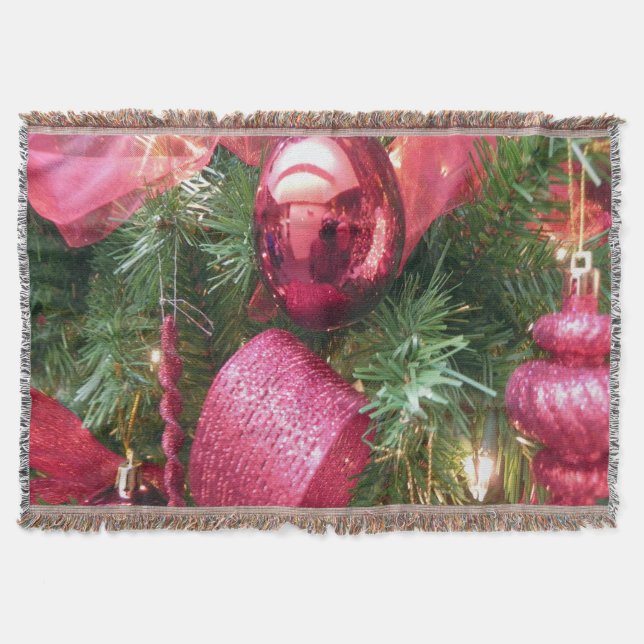 DÉCORATION DE NOËL COUVERTURE SUR MESURE (Devant)