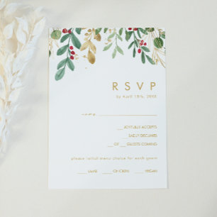 Décoration de Noël moderne Choix de menu blanc R