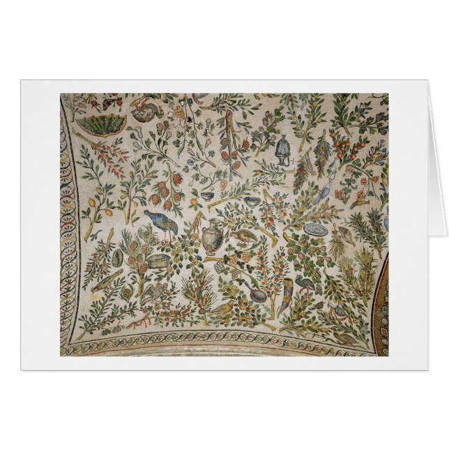 Décoration de plafond avec des fleurs et des (Devant horizontal)