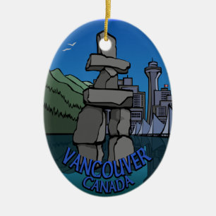 Décoration de souvenirs ornementaux de Vancouver C
