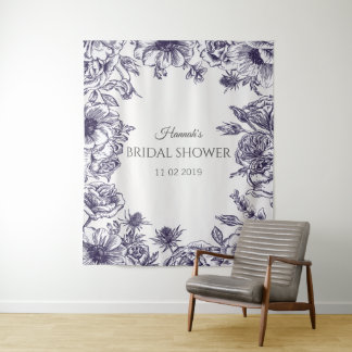 Décoration de toile de fond de tapisserie pour ent